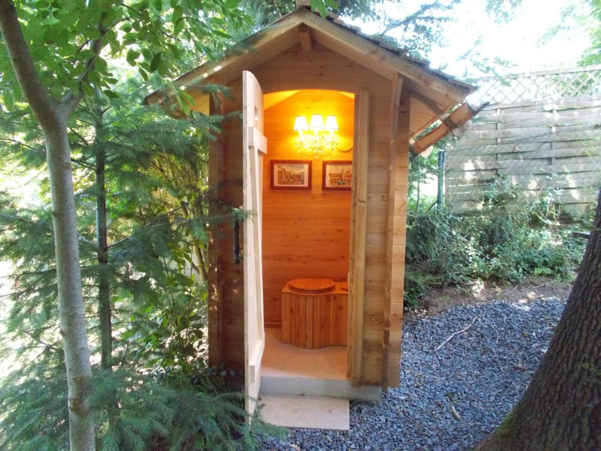 Baumhaus Wolfshoehle Fischach Bagian luar foto