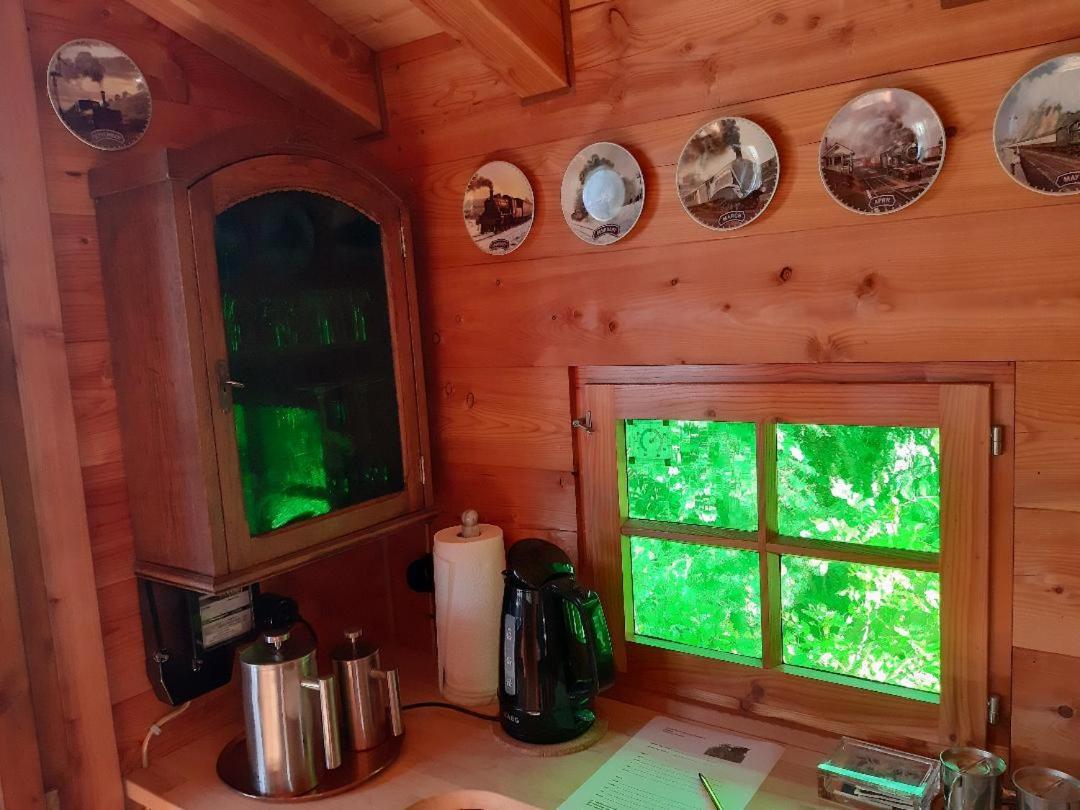 Baumhaus Wolfshoehle Fischach Bagian luar foto